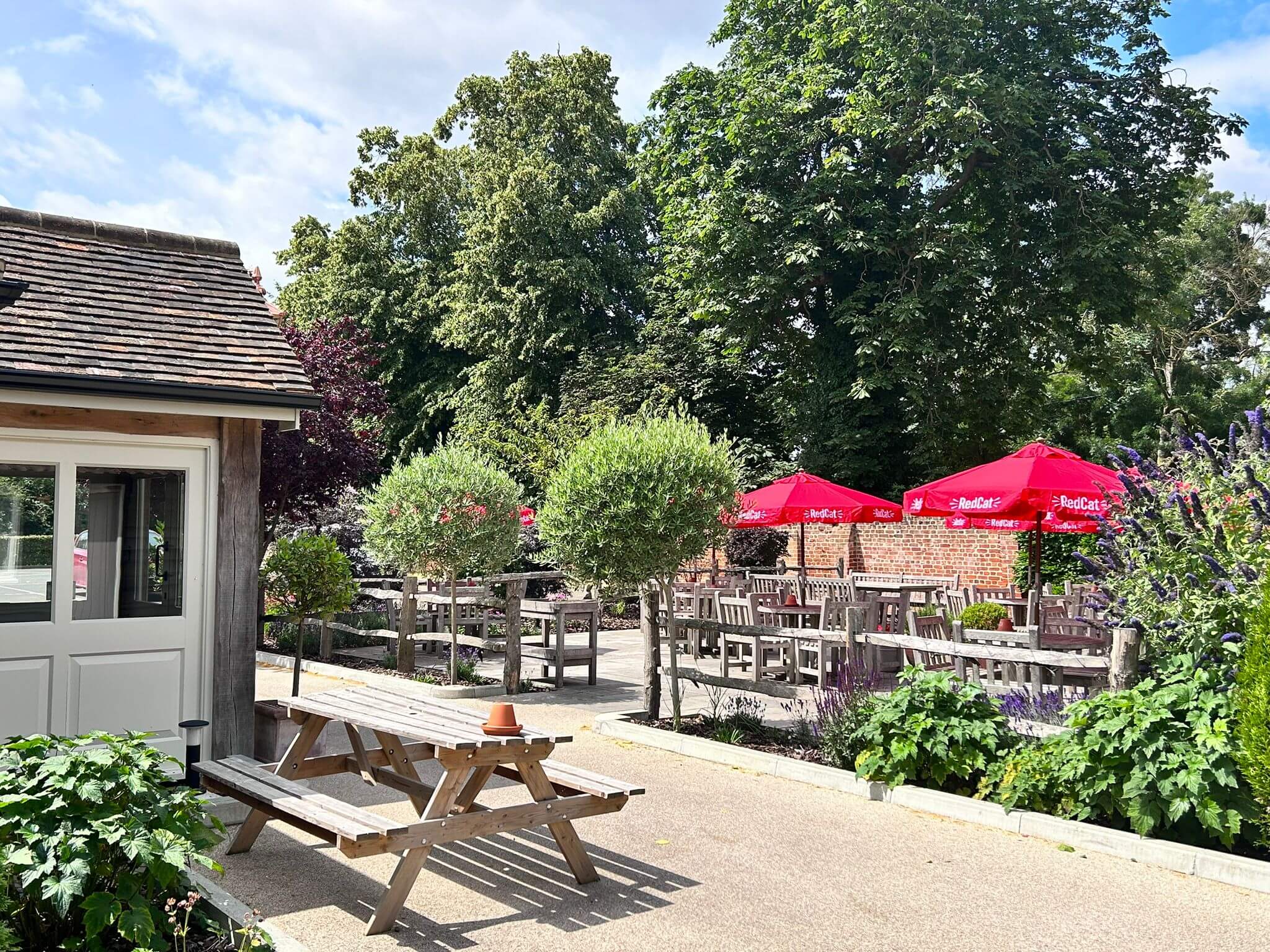 Outside Dining cherry